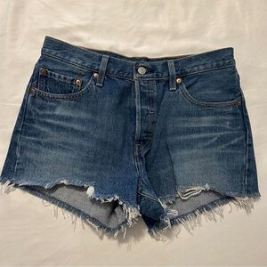 Levi's Blue Jean Shorts